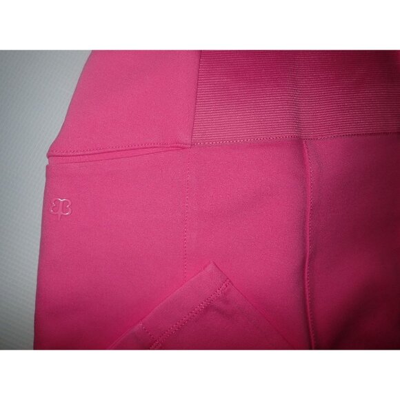 Betabrand Women's High-Waist Pink Yoga Work Office Pants Classic Comfort - Picture 5 of 6